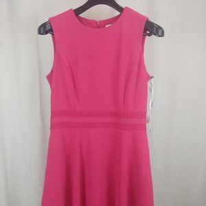 Calvin Klein	- Sleeveless  W Mesh Inserts, Fusha Pink, 8 US